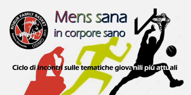 "Mens sana in corpore sano” - Ciclo di incontri sulle tematiche giovanili più attuali